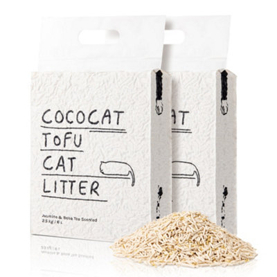 B&Q -  Plant-Based Tofu Cat Litter5.0Kg 2 Bags