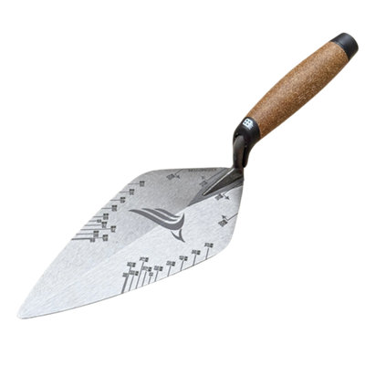 Crompton Brick Trowel10 Inch Narrow London Gauge Lines from B&Q