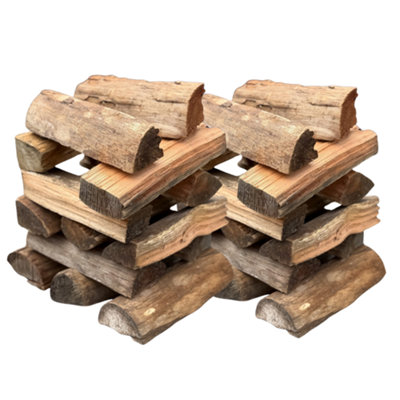 Let'S Braai Kiln Dried Eucalyptus Hardwood Ready To Burn Firewood Logs 30Kg. FireplaceLog BurnerWood StoveFire PitsPizza Oven from B&Q