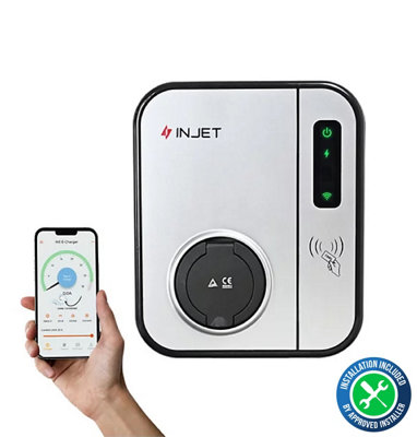 LT Smart Injet Eco Smart Untethered 22Kw Ev ChargerWith Installation from B&Q