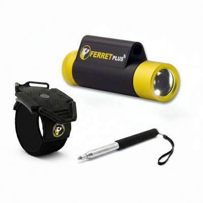 Ferret Tools Ferret Plus Wireless Inspection Camera + Ferret Stick Mini + Wristband Bundle Pack from B&Q