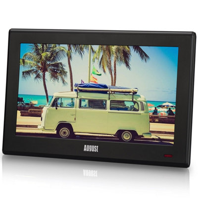 10 Inch Freeview Tv Multimedia PlayerUsb Pvr RecorderMicro Sd Card SlotMini Hdmi InAv InEarphone JackAugust Da100D from B&Q