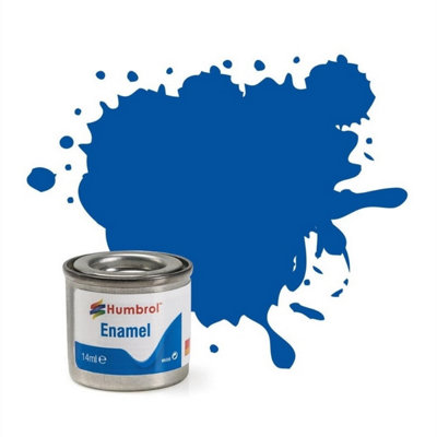 Humbrol Unisex Multicolor Enamel Paint 14Ml No 14 French Blue Gloss - Image 4