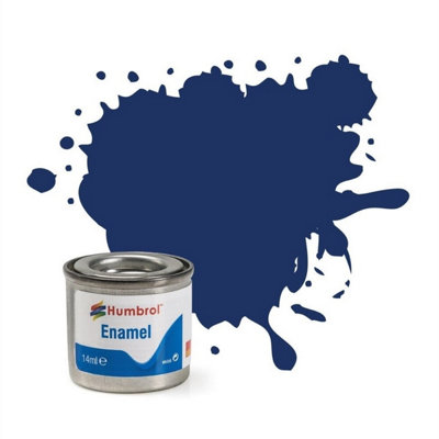 Humbrol No.15 Gloss Midnight Blue Enamel Paint14Ml Tin For Model KitsMiniatures & Craft Projects