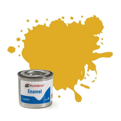 Humbrol No.16 Metallic Gold Enamel Paint14Ml Tin For Model KitsMiniatures & Craft Projects