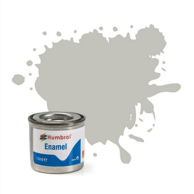 Humbrol 14Ml No. 1 Tinlet Enamel Paint 28 (Camouflage Grey Matt) - Image 7