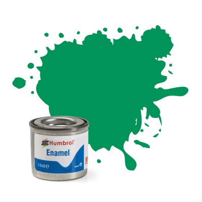 Humbrol No.50 Metallic Green Mist Enamel Paint14Ml Tin For Model KitsMiniatures & Craft Projects