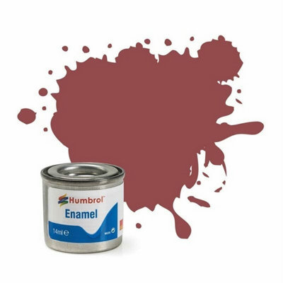 Humbrol No.73 Matt Wine Enamel Paint14Ml Tin For Model KitsMiniatures & Craft Projects from B&Q