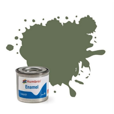Humbrol No.106 Matt Ocean Grey Enamel Paint14Ml Tin For Model KitsMiniatures & Craft Projects from B&Q