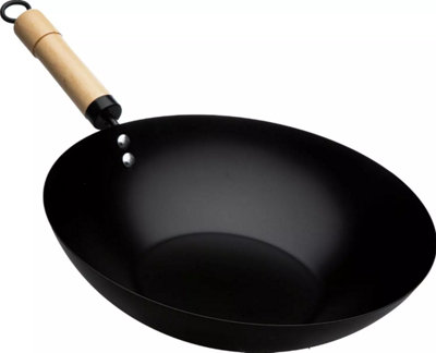 30Cm Non-Stick First Choice Wok Stir Fry PanP172 from B&Q