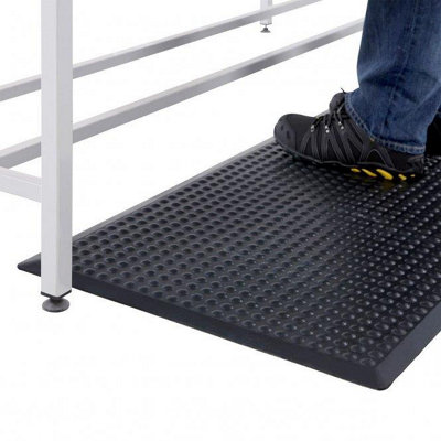  - Aerorub Exercise  Gym Floor  Workshop Flooring  Anti Fatigue Mat