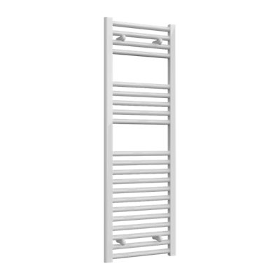 Reina Diva Flat Heated Designer Towel Rail 1200 X 400mmWhite from B&Q