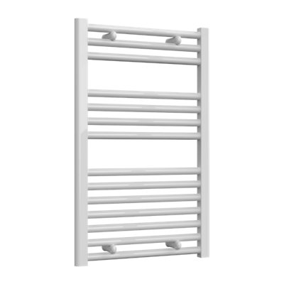 Reina Diva Flat Heated Designer Towel Rail 800 X 500mmWhite from B&Q
