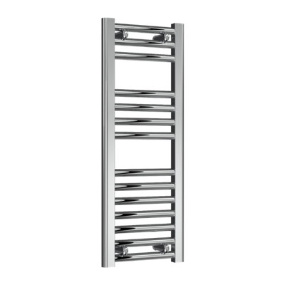 Reina Diva Flat Heated Designer Towel Rail 800 X 300mmChrome from B&Q