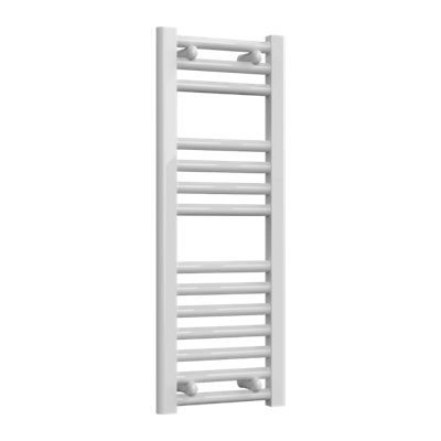 Reina Diva Flat Heated Designer Towel Rail 800 X 300mmWhite from B&Q