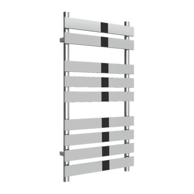 Reina Trento Designer Towel Radiator950 X 500mmChrome from B&Q