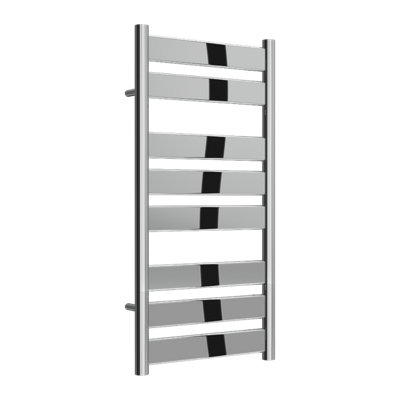 Reina Carpi Heated Designer Towel Rail800 X 400mmChrome from B&Q