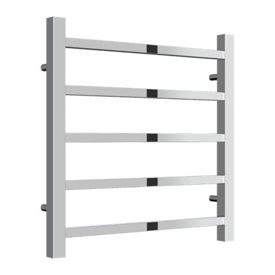 Reina Renia Serena Designer Heated Towel Rail500 X 500mmChrome from B&Q