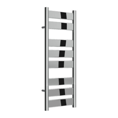 Reina Carpi Heated Designer Towel Rail800 X 300mmChrome from B&Q