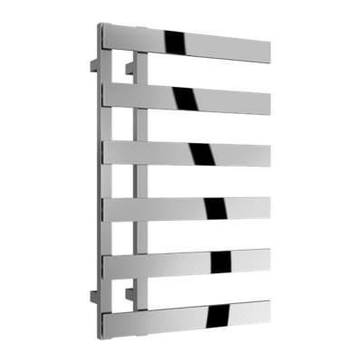Reina Florina Modern Offset Towel Radiator800 X 500 mmChrome from B&Q