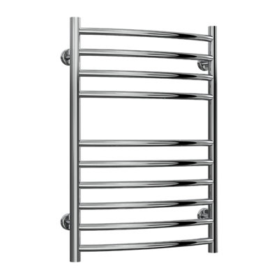 Reina Eos Heated Towel Rail720 X 500mmPolished Stainless Steel from B&Q