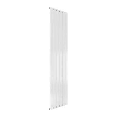 Reina Flat Vertical Single Panel Radiator 1800 X 440 mmWhite from B&Q
