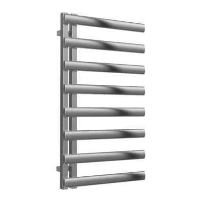 Reina Cavo Stainless Steel Ladder Towel Radiator880 X 500mmBrushed Stainless Steel from B&Q
