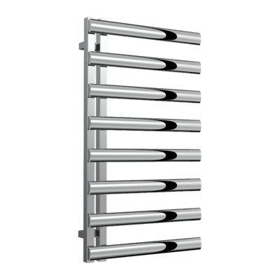 Reina Cavo Stainless Steel Ladder Towel Radiator880 X 500mmPolished Stainless Steel from B&Q