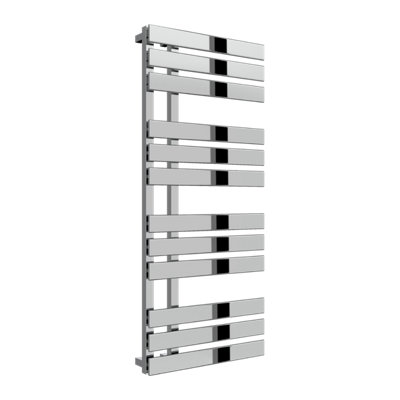 Reina Renia Sesia Designer Towel Radiator1180 X 500mmChrome from B&Q