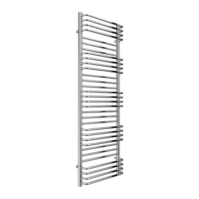 Reina Marco Designer Towel Radiator1400 X 500mmChrome from B&Q