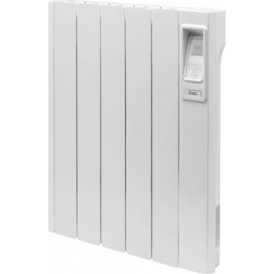 508mm (W) x 570mm (H) - White Touch Oil Filled Electric Radiator ...