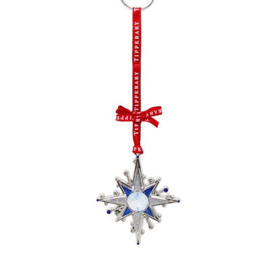 B&Q -  Crystal Gem Star Christmas Tree Hanging Decoration