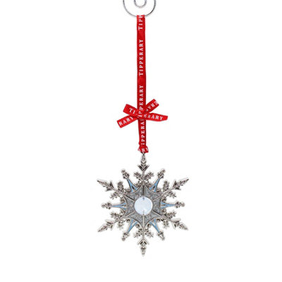 B&Q -  Gem Collection Snowflake Christmas Tree Hanging Decoration