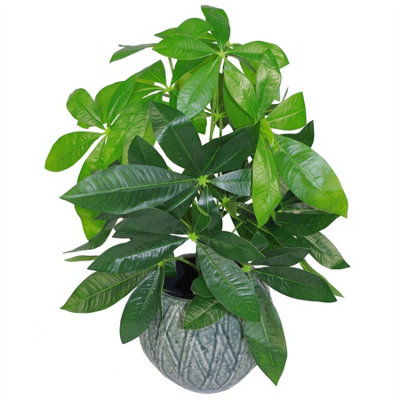 50cm Artificial Money Tree Plant DIY at B&Q