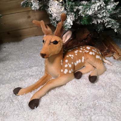 Big stuffed deer on sale