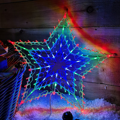 Christmas star silhouette light best sale