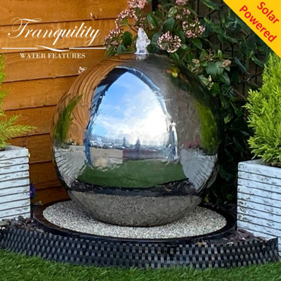 Solar water feature b&q discount