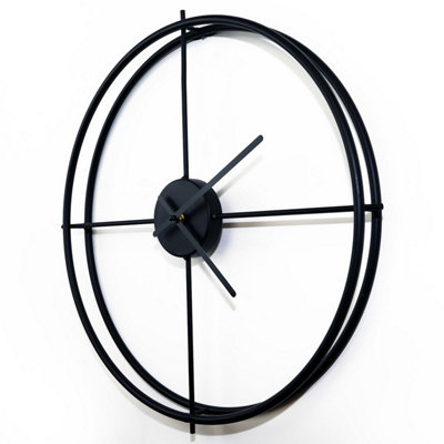 50cm x 50cm Black Larry's Minimalist - 5