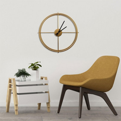 50cm x 50cm Gold Larry's Minimalist
