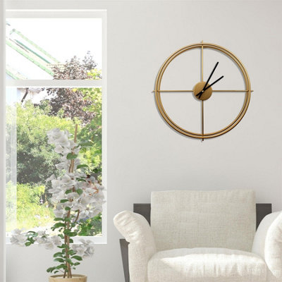 50cm x 50cm Gold Larry's Minimalist - 3