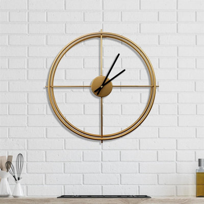 50cm x 50cm Gold Larry's Minimalist - 4