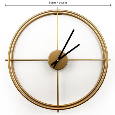 50cm x 50cm Gold Larry's Minimalist - 5