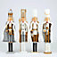 50cmWooden Nutcrackers Figures Christmas Ornament Any One