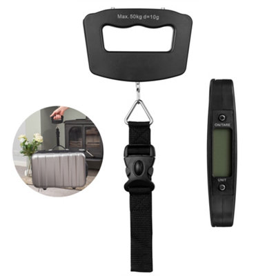 50KG Digital Travel Portable Handheld Weighing Luggage Scales Suitcase