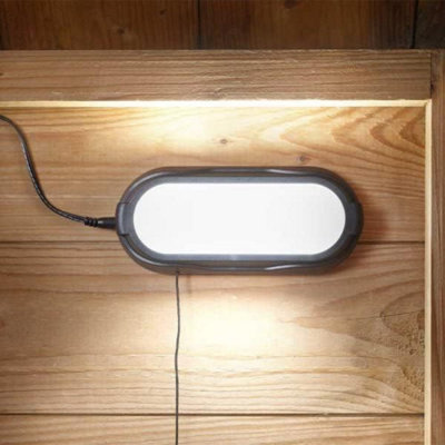 50L Shed Light Super Bright White LED Light for Shed Garage Fence Wall Outdoor