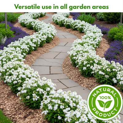 50L Wood Chips Decorative Landscaping Mulch by Laeto Your Signature Garden - FREE DELIVERY INCLUDED - 3