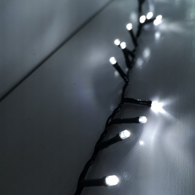 50m 2000 LED TreeBrights Christmas String Lights with Timer in Cool White