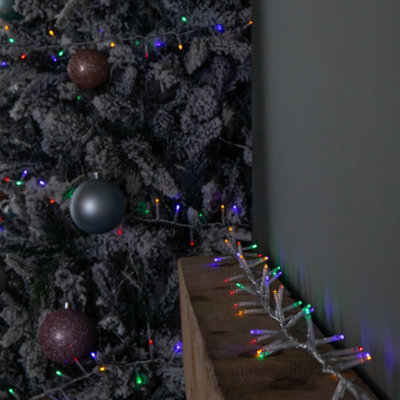 50m 2000 LED TreeBrights Christmas String Lights with Timer in Multi ...