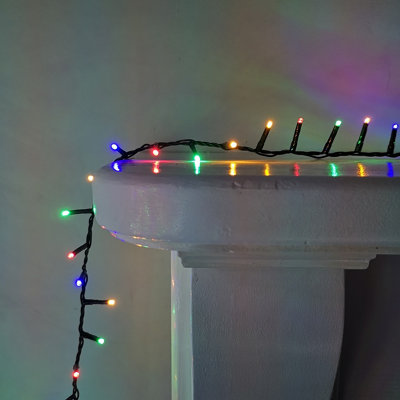 50m 2000 LED TreeBrights Christmas String Lights with Timer in Multi ...