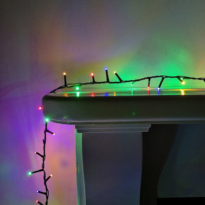 50m 2000 LED TreeBrights Christmas String Lights with Timer in Multi ...